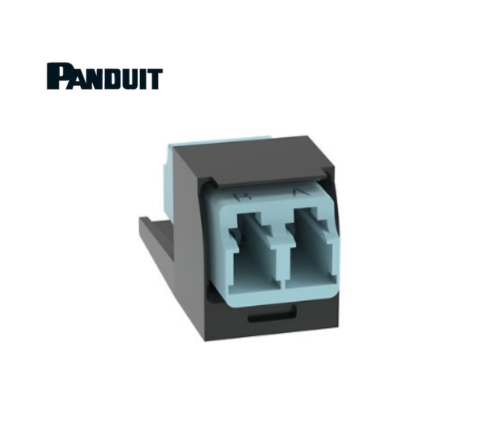 Adaptador LC Dúplex Color Aqua